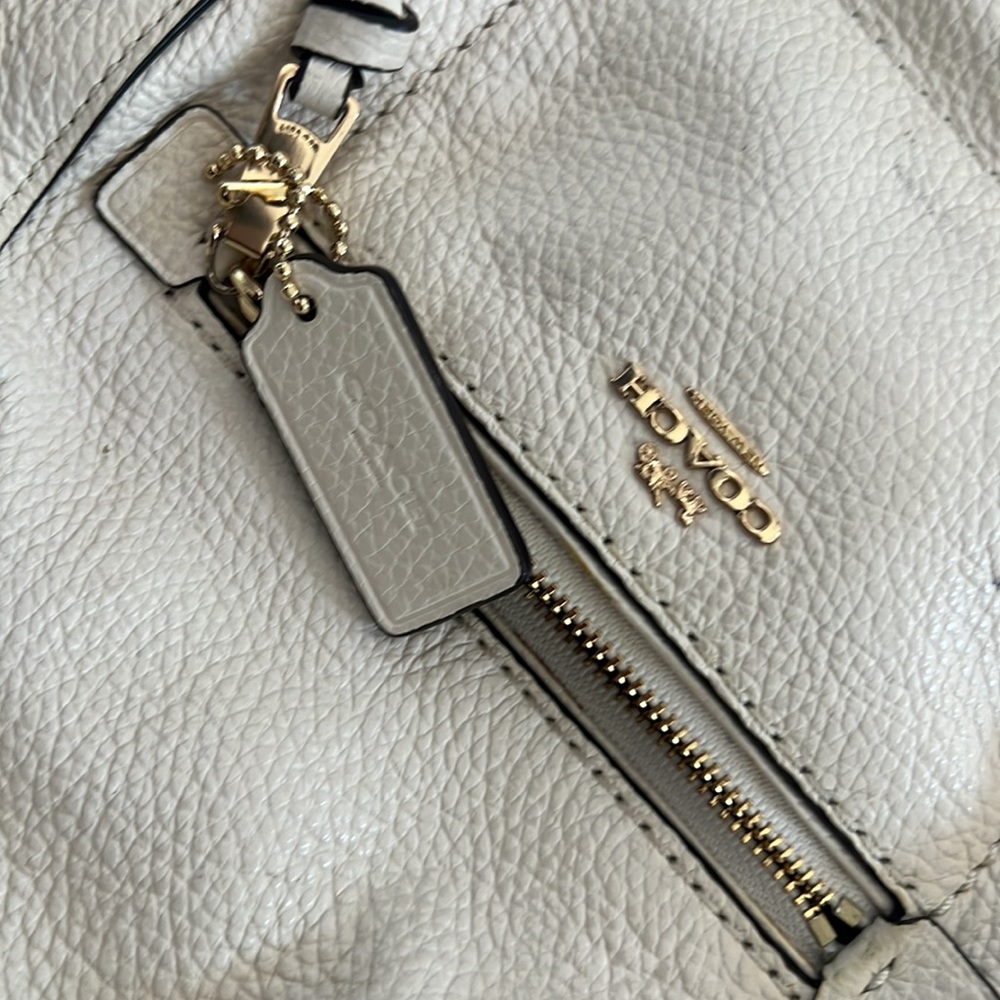 Adjustable Coach Backpack Purse - image 4